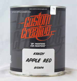 Custom Creative Paints: Kandy Apple Red 1 liter (33.8oz)