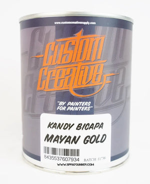 Custom Creative Paints: Kandy Mayan Gold 1 liter (33.8oz)