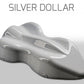 Pinturas creativas personalizadas: Silver Dollar Metallic 1 litro (33,8 oz)