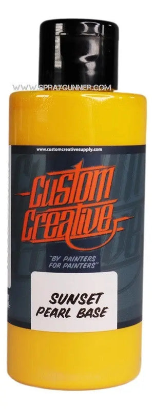 Pinturas creativas personalizadas: capa base Sunset Pearl 150 ml (5 oz)