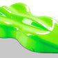 Benutzerdefinierte, kreative Fluoreszenzfarben auf Lösungsmittelbasis für den Rennsport: Mamba Green 1 Liter (33,8 oz)