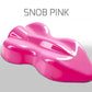 Benutzerdefinierte, kreative Fluoreszenzfarben auf Lösungsmittelbasis für den Rennsport: Snob Pink, 150 ml