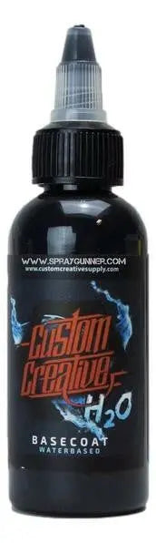 Custom Creative Water-Based Paint: Deep Black - SprayGunner