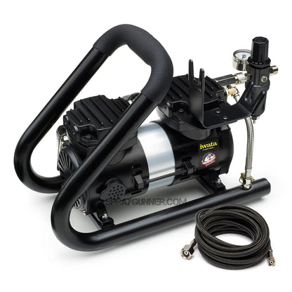 Discounted Iwata Power Jet Plus Tubular 110-120V Airbrush Compressor - SprayGunner