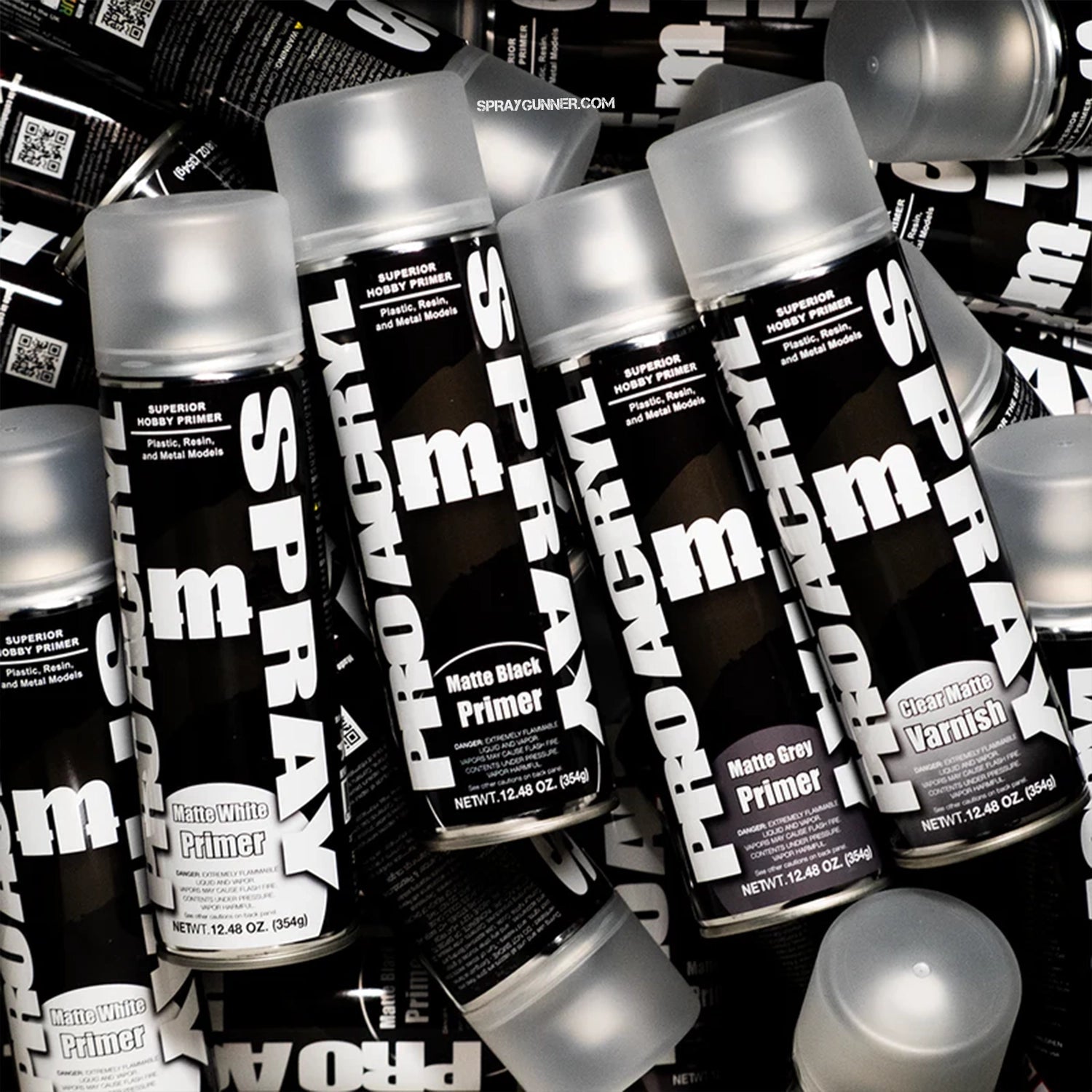 Discounted MONUMENT HOBBIES: PRO Acryl Spray - Matte Black Primer Monument Hobbies at SprayGunner