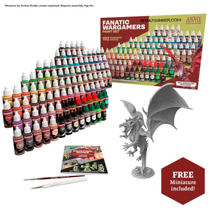 Discounted THE ARMY PAINTER: Warpaints Fanatic Wargamers Paint Set THE ARMY PAINTER at SprayGunner