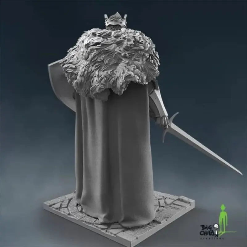 Echoes of Camelot King Arthur Pendragon 75mm Model Kit - SprayGunner