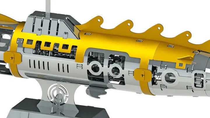 Metal Sub Models Elusive Nautilus Submarine Metal Model - SprayGunner
