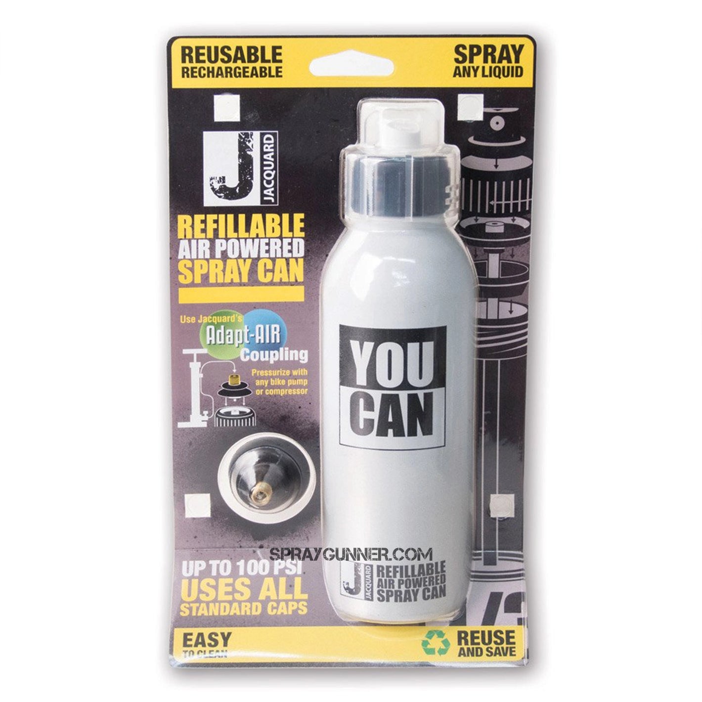 YouCAN by Jacquard Refillable Air Powered Spray Can