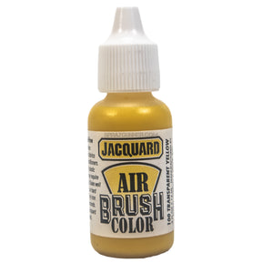 Jacquard Airbrush Color Transparent Yellow 1/2 Oz