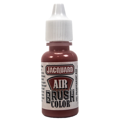Jacquard Airbrush Color Transparent Red 1/2 Oz