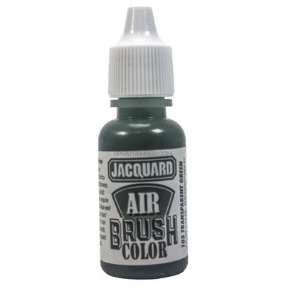 Jacquard Airbrush Color Transparent Green 1/2 Oz