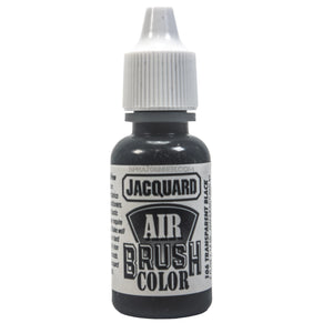 Jacquard Airbrush Color Transparent Black 1/2 Oz