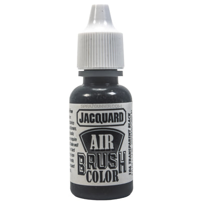 Jacquard Airbrush Color Transparent Black 1/2 Oz