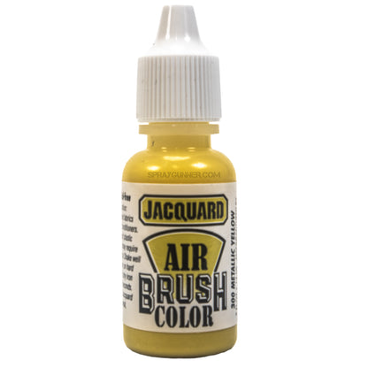 Jacquard Airbrush Color Metallic Yellow 1/2 Oz