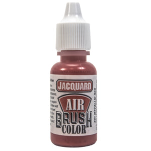 Jacquard Airbrush Color Metallic Red 1/2 Oz