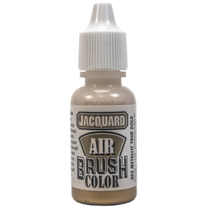 Jacquard Airbrush Color Metallic True Gold 1/2 Oz