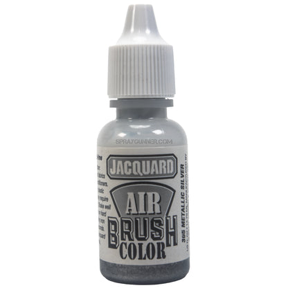 Jacquard Airbrush Color Metallic Silver 1/2 Oz