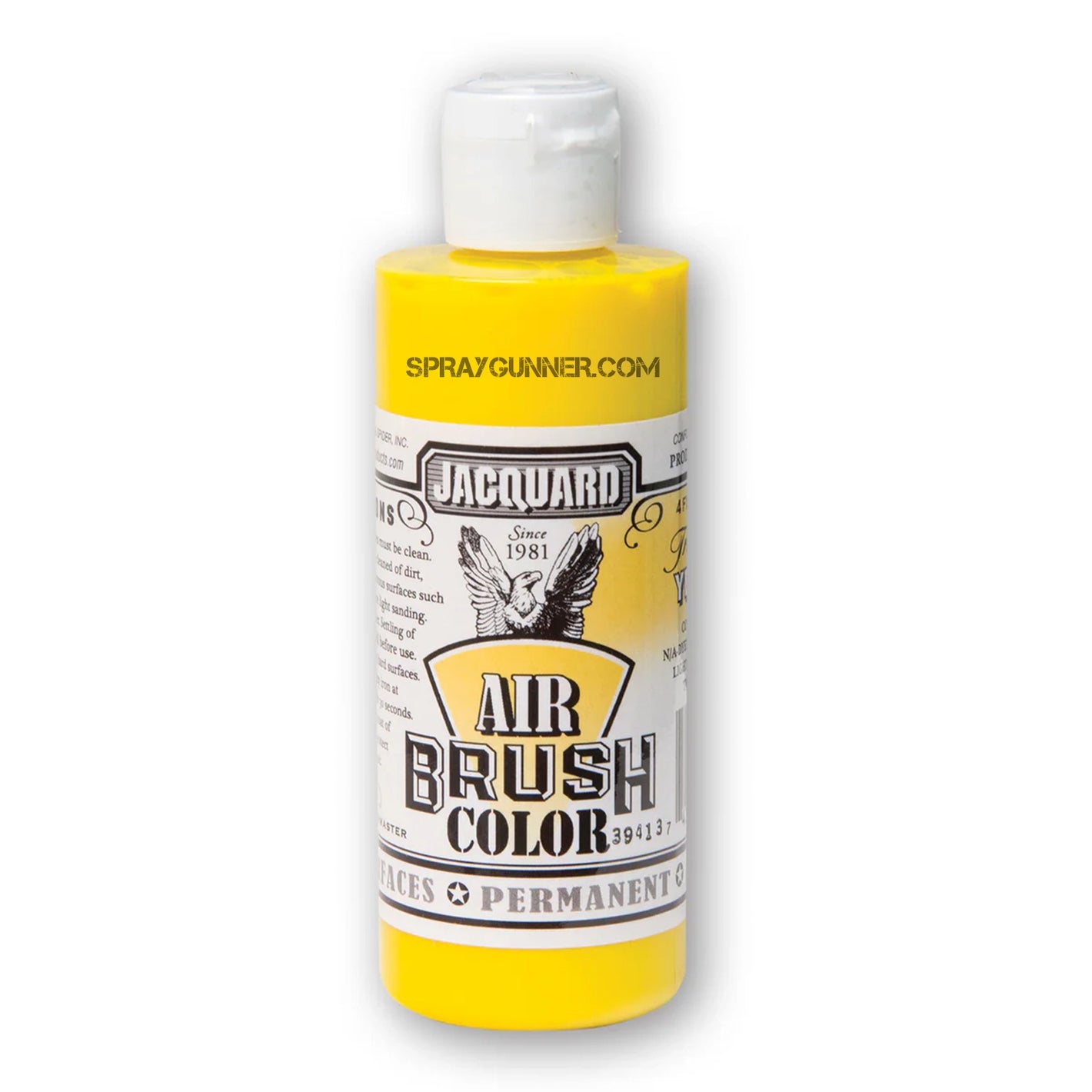 Jacquard Airbrush Color Transparent Yellow 4 oz