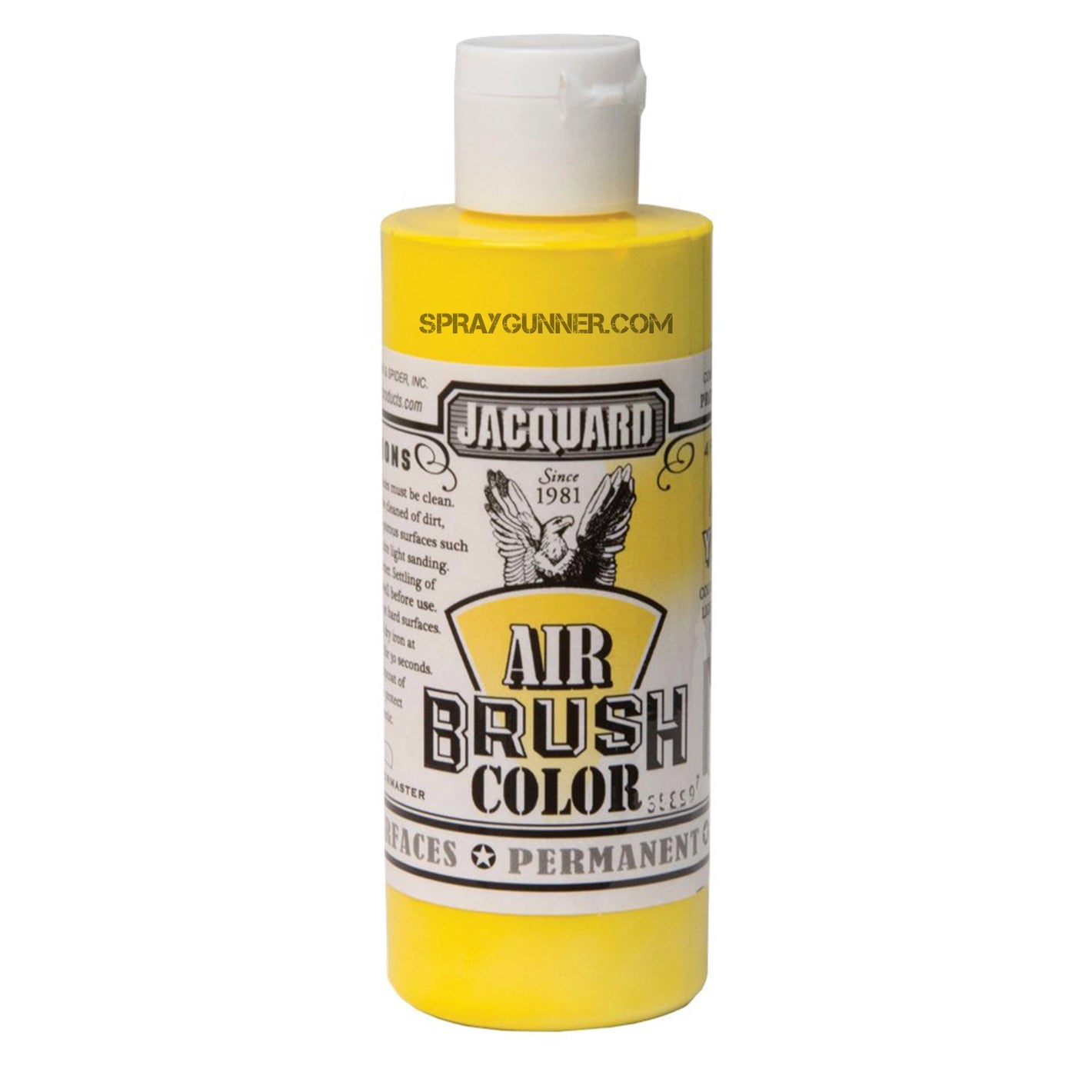 Jacquard Airbrush Color Opaque Yellow 4 oz