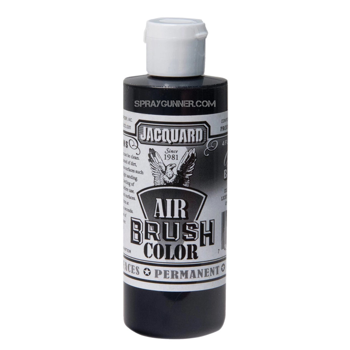 Jacquard Airbrush Color Opaque Black 4 oz