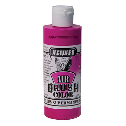 Jacquard Airbrush Color Fluorescent Raspberry 4 oz - SprayGunner