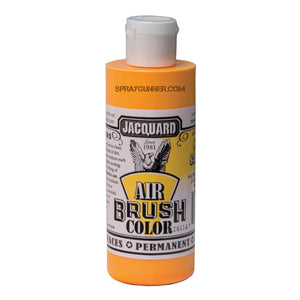 Jacquard Airbrush Color Fluorescent Sunburst 4 oz - SprayGunner