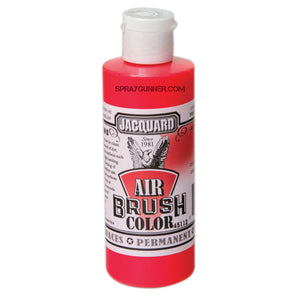 Jacquard Airbrush Color Fluorescent Red 4 oz - SprayGunner