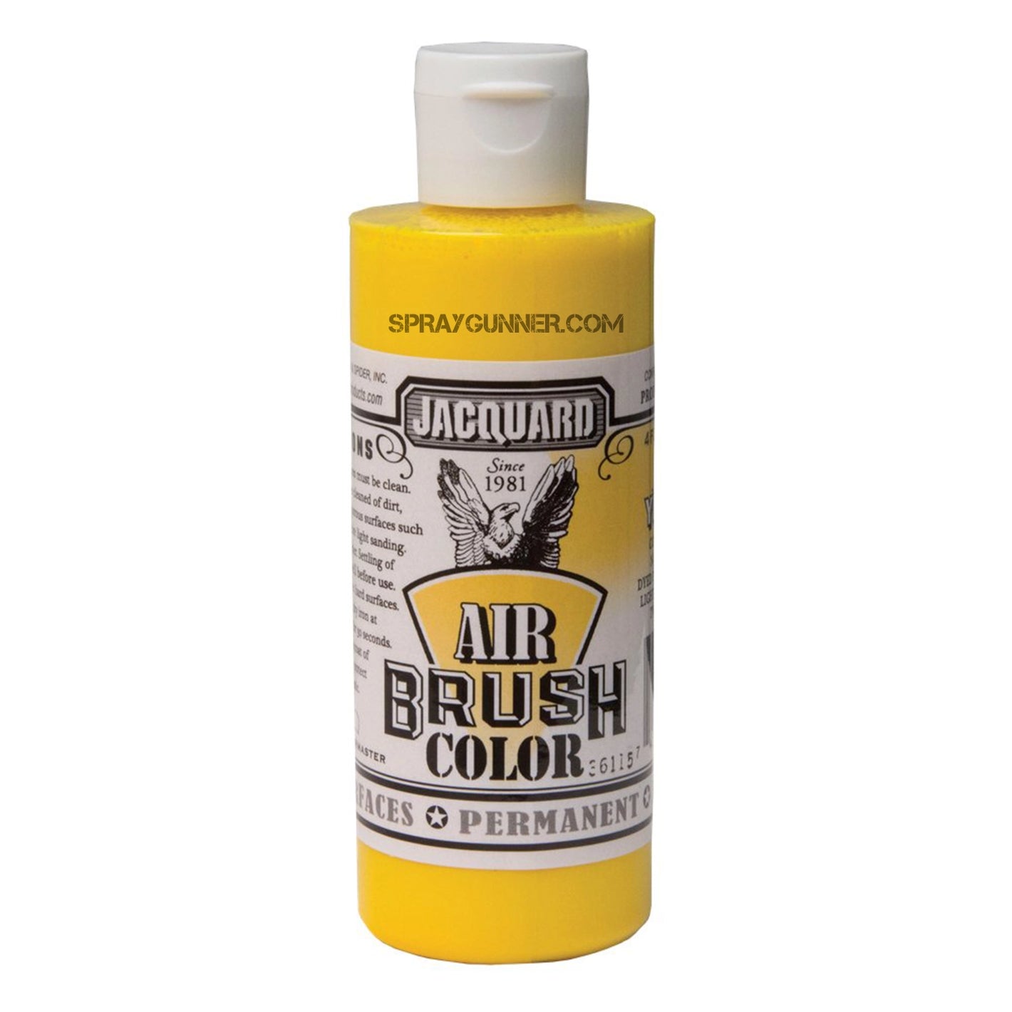 Jacquard Airbrush Color Bright Yellow 4 oz