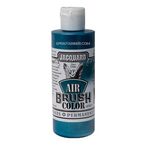 Jacquard Airbrush Color Iridescent Teal 4 oz - SprayGunner