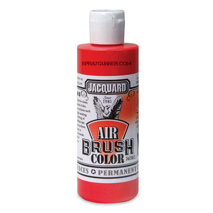 Jacquard Airbrush Color Iridescent Scarlet 4 oz - SprayGunner