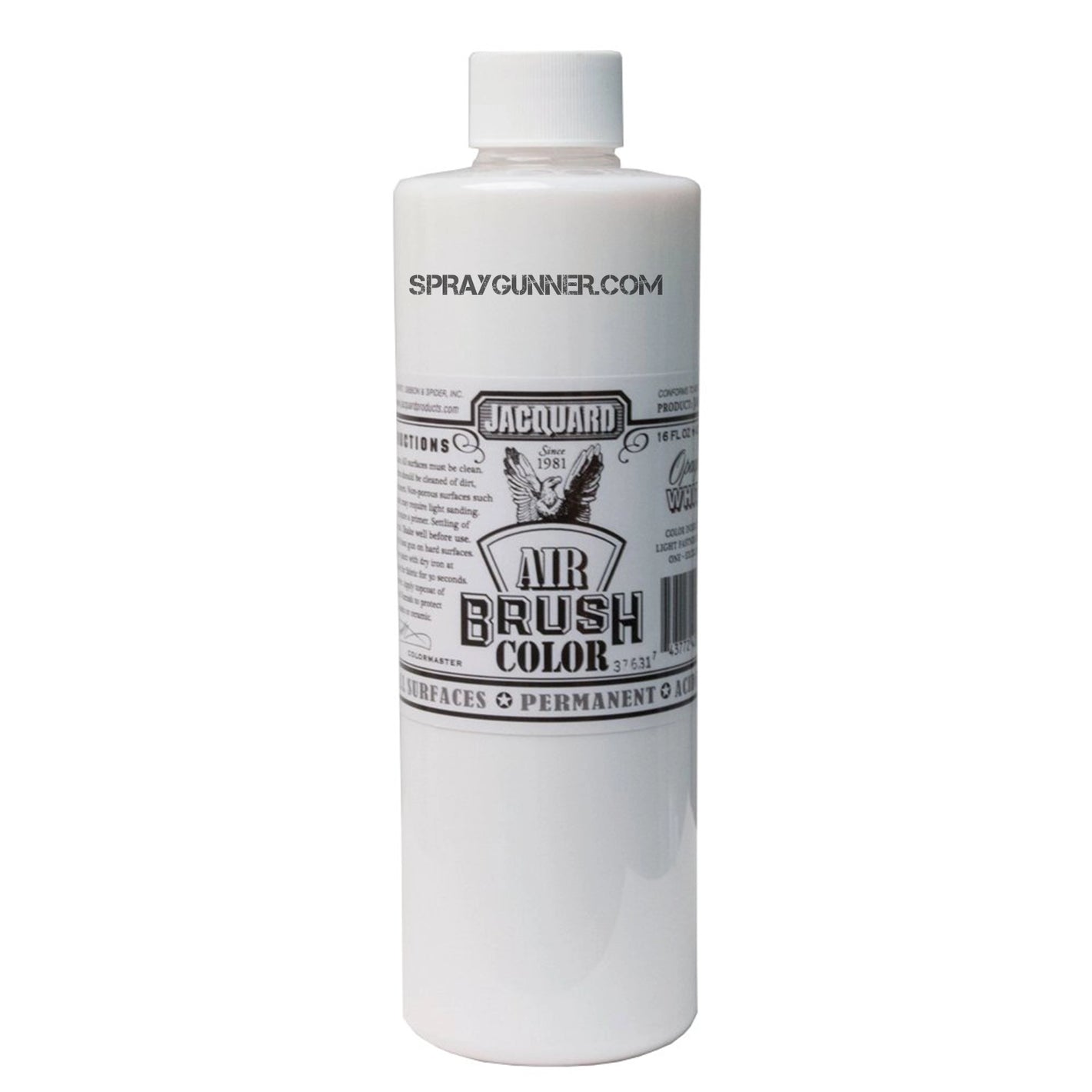 Jacquard Airbrush Color Opaque White 16 oz