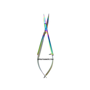 FAMORE EZ Snip Micro Serrated Titanium Coated Curved Blade (738T) Famore
