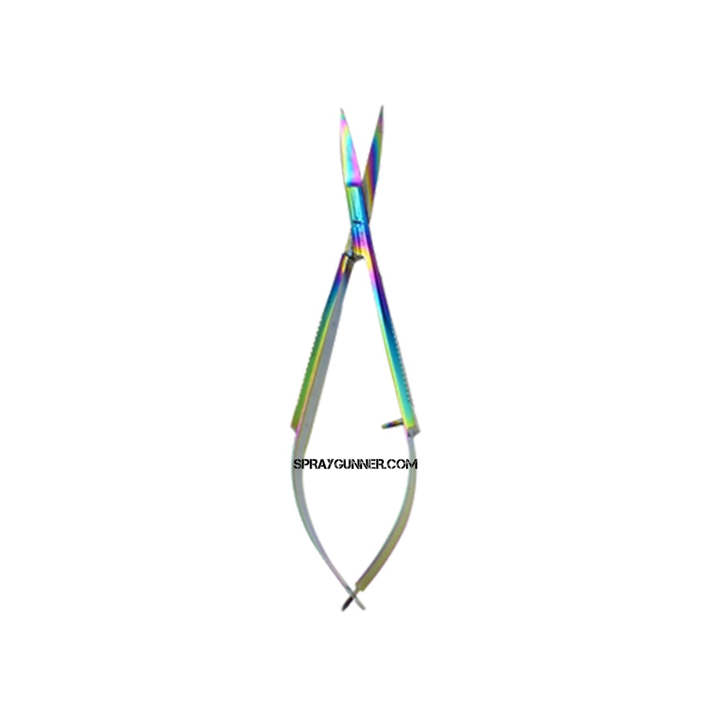 FAMORE EZ Snip Micro Serrated Titanium Coated Curved Blade (738T) - SprayGunner