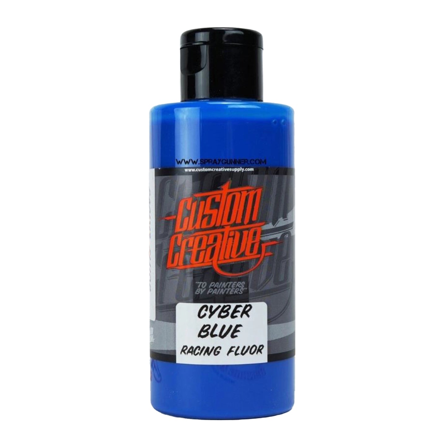 Custom Creative Solvent-Based Racing Fluorescents: Cyber Blue 150ml - SprayGunner