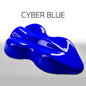 Benutzerdefinierte, kreative Fluoreszenzfarbe auf Lösungsmittelbasis für den Rennsport: Cyber ​​Blue, 150 ml