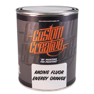 Custom Creative Solvent-Based Racing Fluorescents: Energy Orange 1 liter (33.8oz)