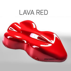 Fluorescentes de carreras creativos personalizados a base de solventes: rojo lava 150 ml