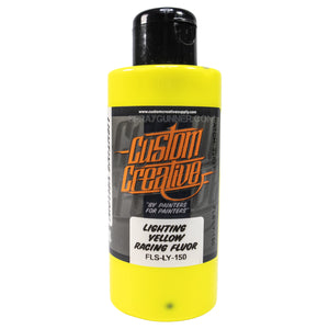 Custom Creative Solvent-Based Racing Fluorescents: Lighting Yellow