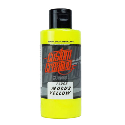 Custom Creative Solvent-Based Racing Fluorescents: Mocus Yellow - SprayGunner