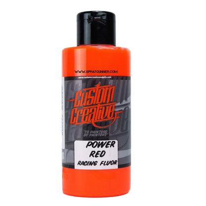 Custom Creative Solvent-Based Racing Fluorescents: Power Red