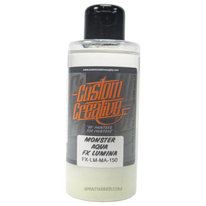 Glow in the Dark Custom Creative FX Lumina Monster Aqua 150 ML / 5oz