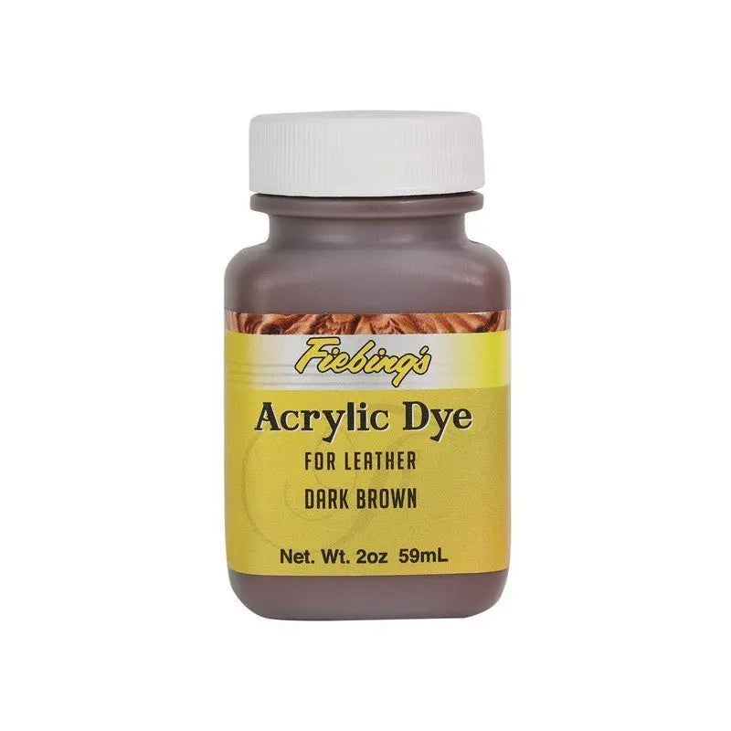 Fiebing's Acrylic Dye Dark Brown - SprayGunner