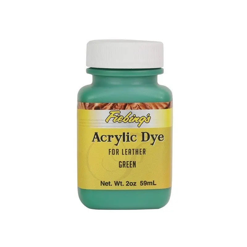 Fiebing's Acrylic Dye Green - SprayGunner