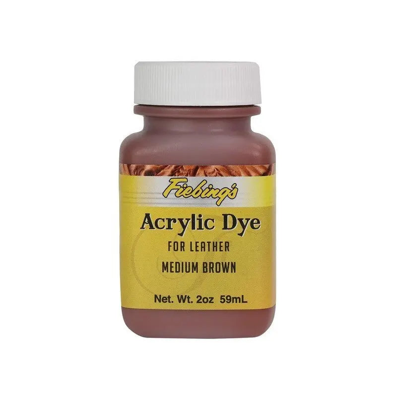 Fiebing's Acrylic Dye Medium Brown - SprayGunner