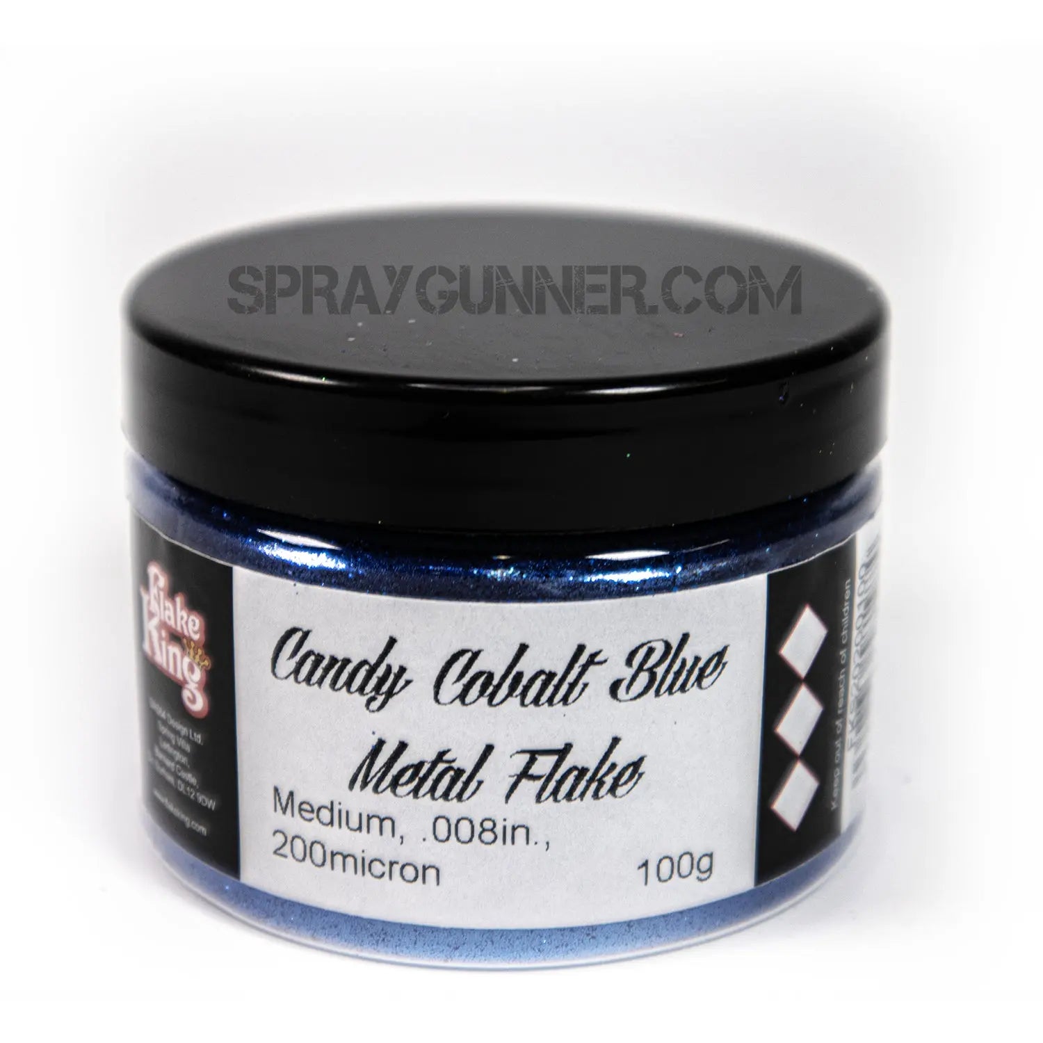 Flake King: Candy Cobalt Blue Metal Flake Flake King