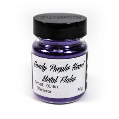 Flake King: Candy Purple Heart Metal Flake Flake King