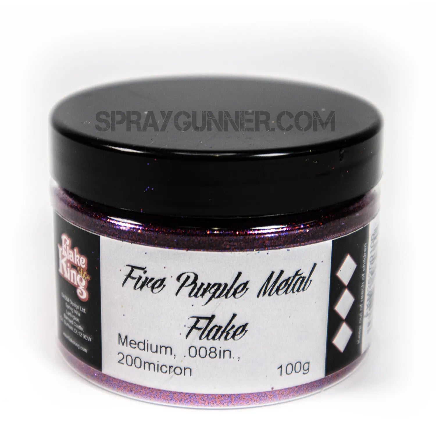 Flake King: Fire Purple Metal Flake Flake King