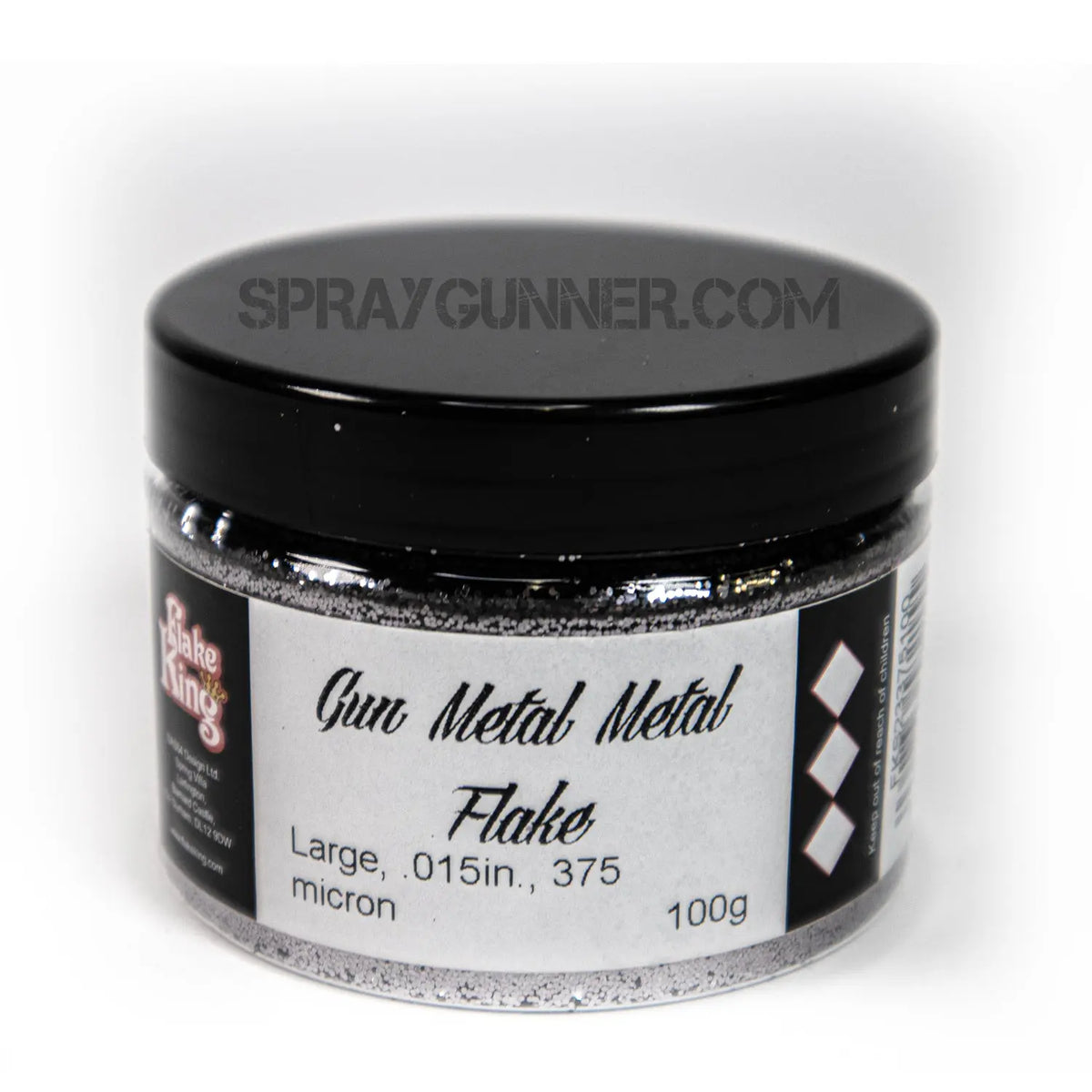 Gun Powder Flake Flake King: Gun Metal Metal Flake - SprayGunner