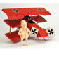 Kit de modelo Fokker Dr.I y Barón Rojo
